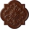 Ekena Millwork Bonetti Ceiling Medallion (Fits Canopies up to 5 1/8"), 20"OD x 1 3/4"P, Burnished Mahogany Crackle CM20BOBMC - alternate 1